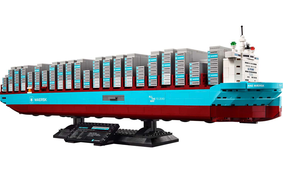 LEGO Iconic Maersk Dual-Fuel Container Vessel Building Set - 40955