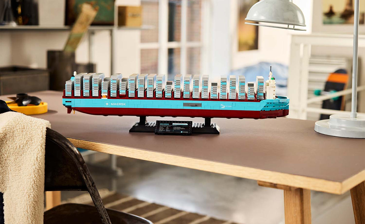 LEGO Iconic Maersk Dual-Fuel Container Vessel Building Set - 40955