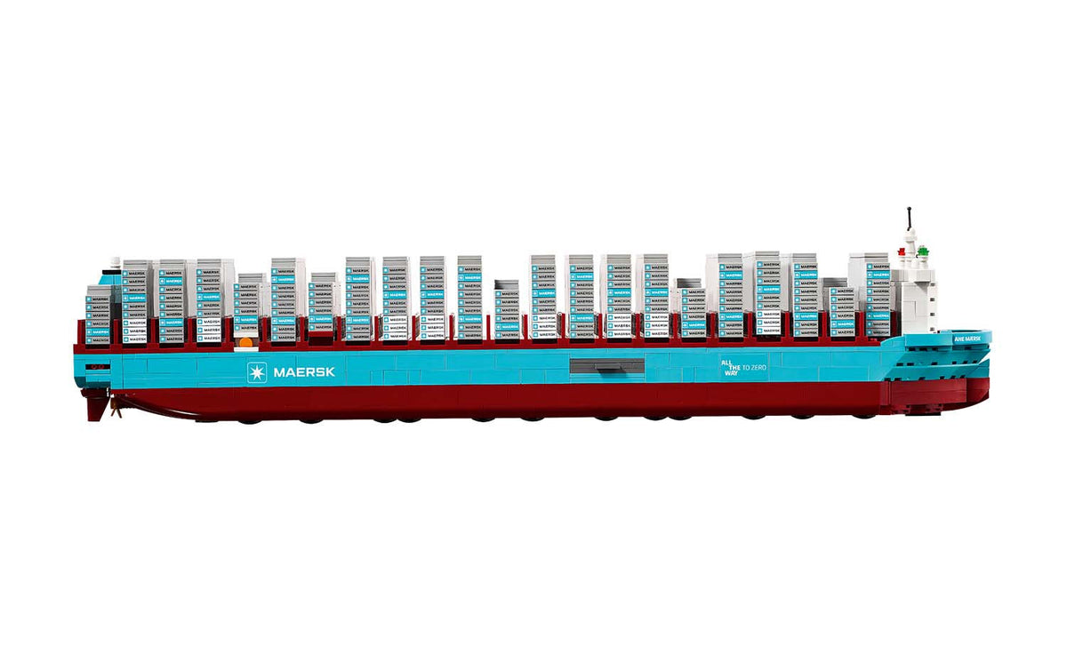 LEGO Iconic Maersk Dual-Fuel Container Vessel Building Set - 40955