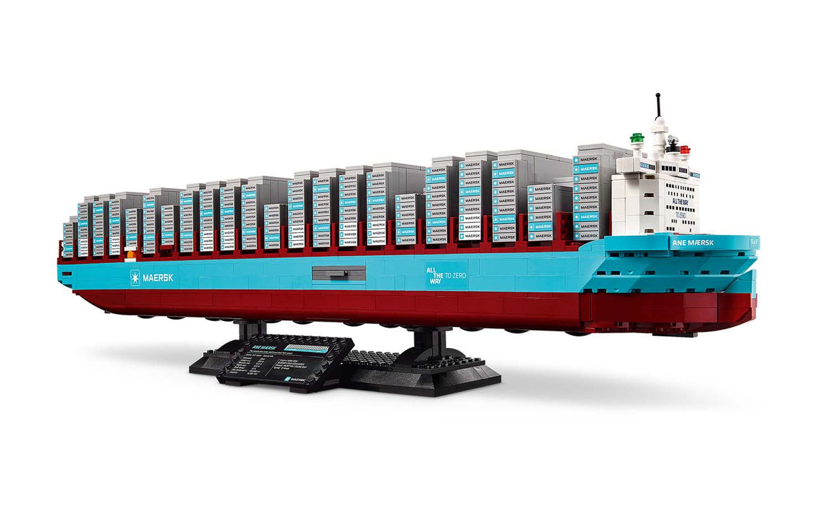 LEGO Iconic Maersk Dual-Fuel Container Vessel Building Set - 40955