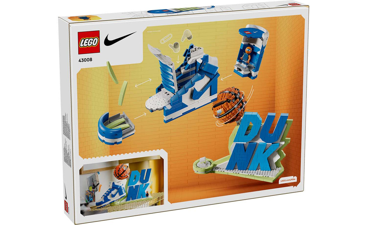 LEGO Iconic Nike Dunk Building Set - 43008