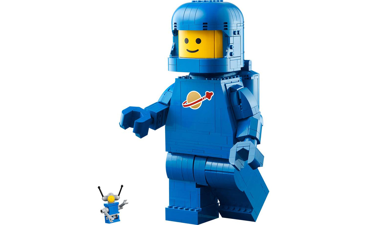 LEGO Iconic Scaled-Up Blue Astronaut Minifigure Building Set - 40921