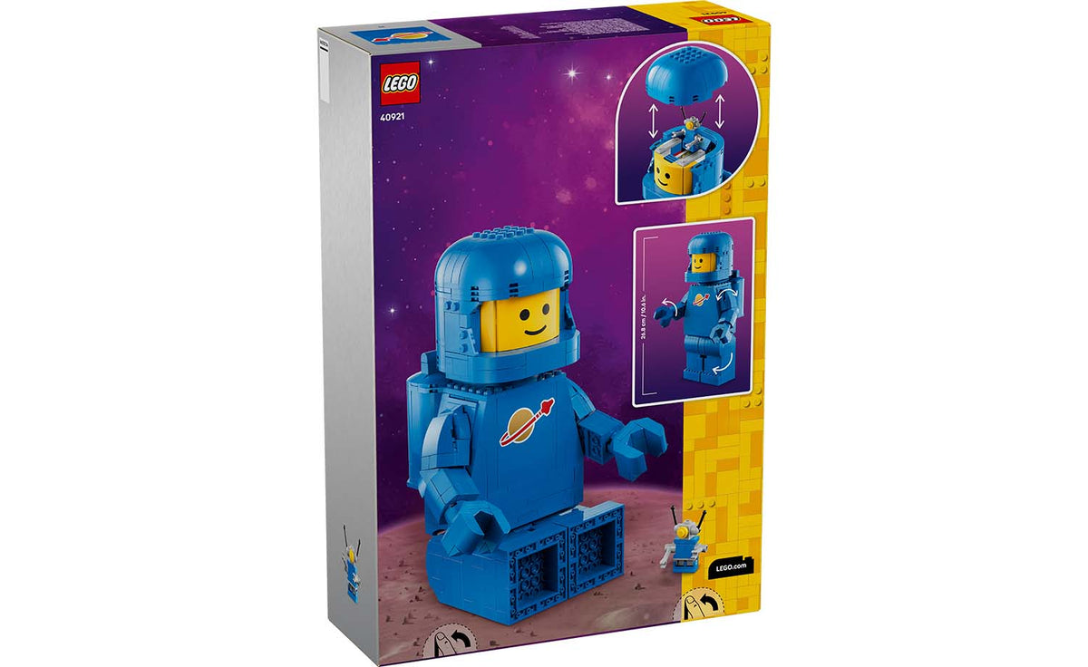 LEGO Iconic Scaled-Up Blue Astronaut Minifigure Building Set - 40921