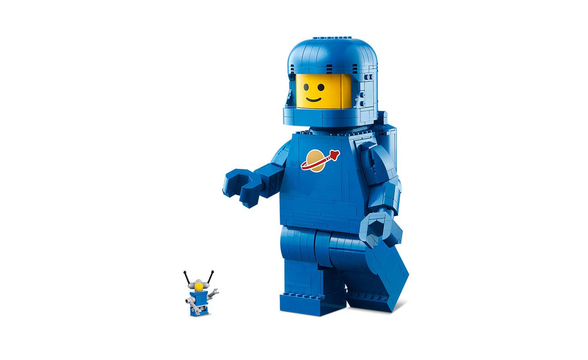 LEGO Iconic Scaled-Up Blue Astronaut Minifigure Building Set - 40921