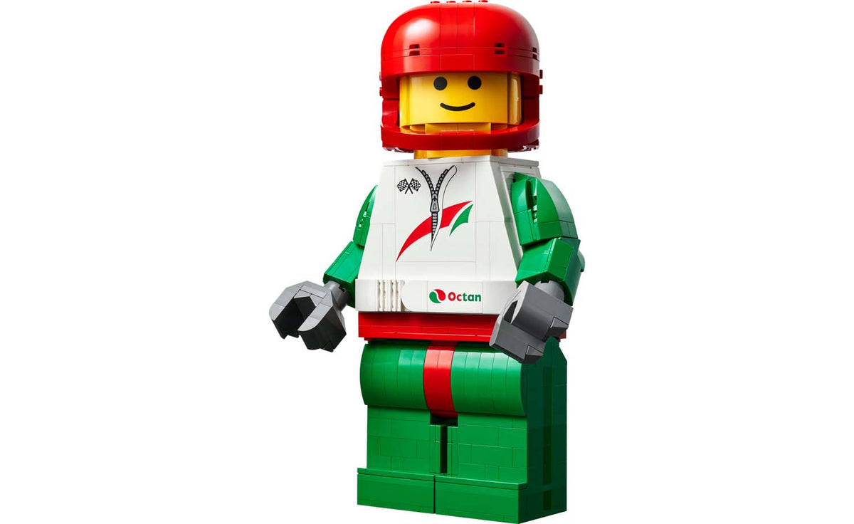 LEGO Iconic Scaled-Up Racing Driver Minifigure Display Model - Set 40819