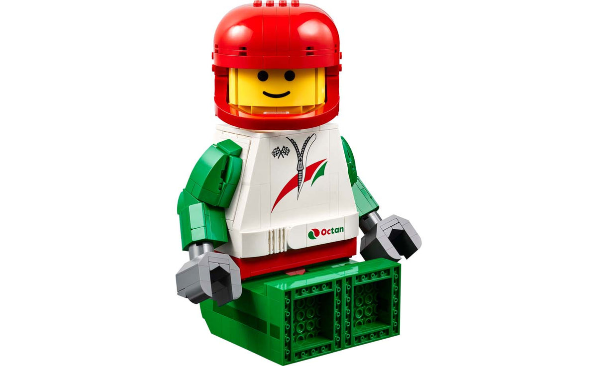 LEGO Iconic Scaled-Up Racing Driver Minifigure Display Model - Set 40819