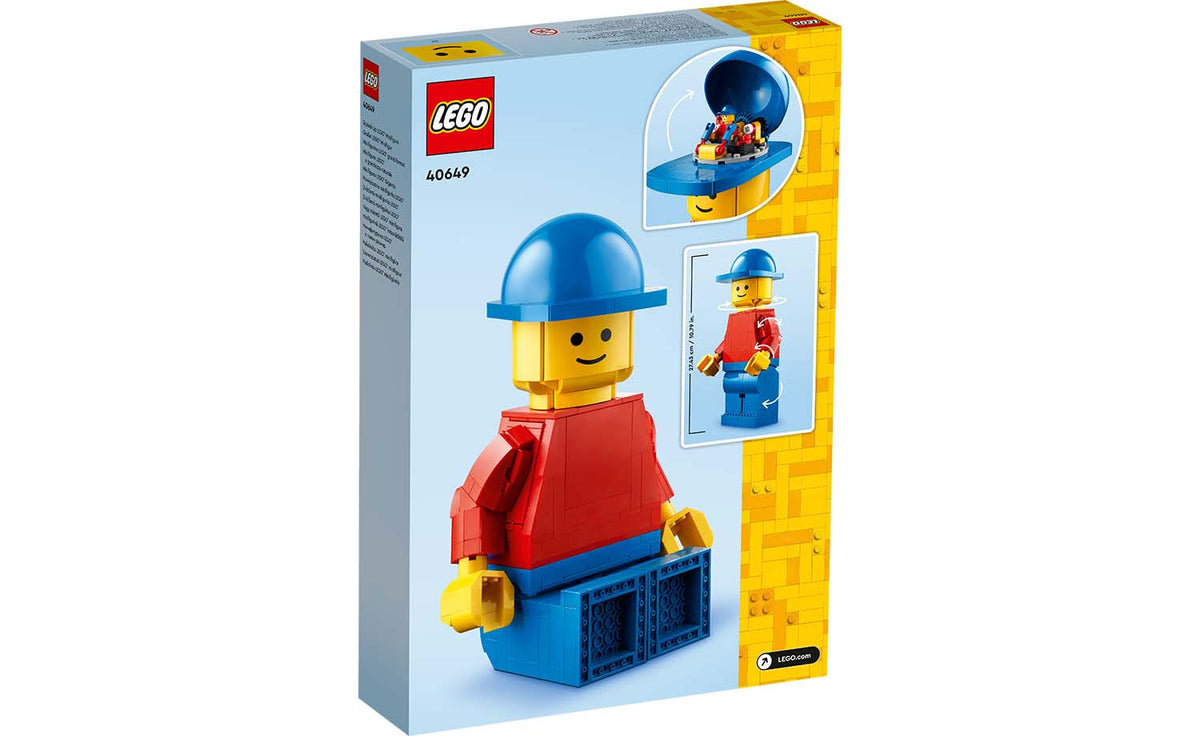 LEGO Iconic Up-Scaled Minifigure Display Model - Set 40649