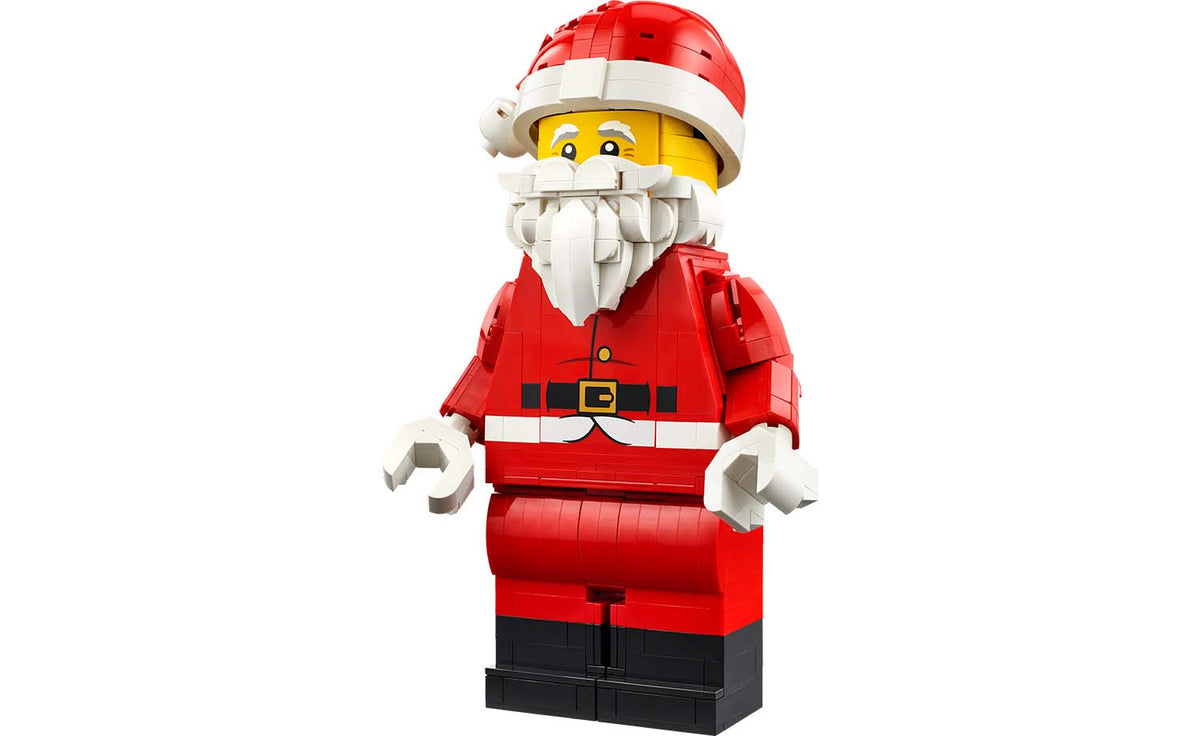 LEGO Iconic Up-Scaled Santa Minifigure Display Model - Set 40820