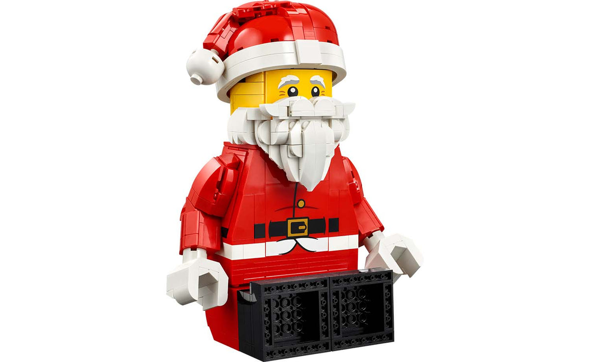 LEGO Iconic Up-Scaled Santa Minifigure Display Model - Set 40820