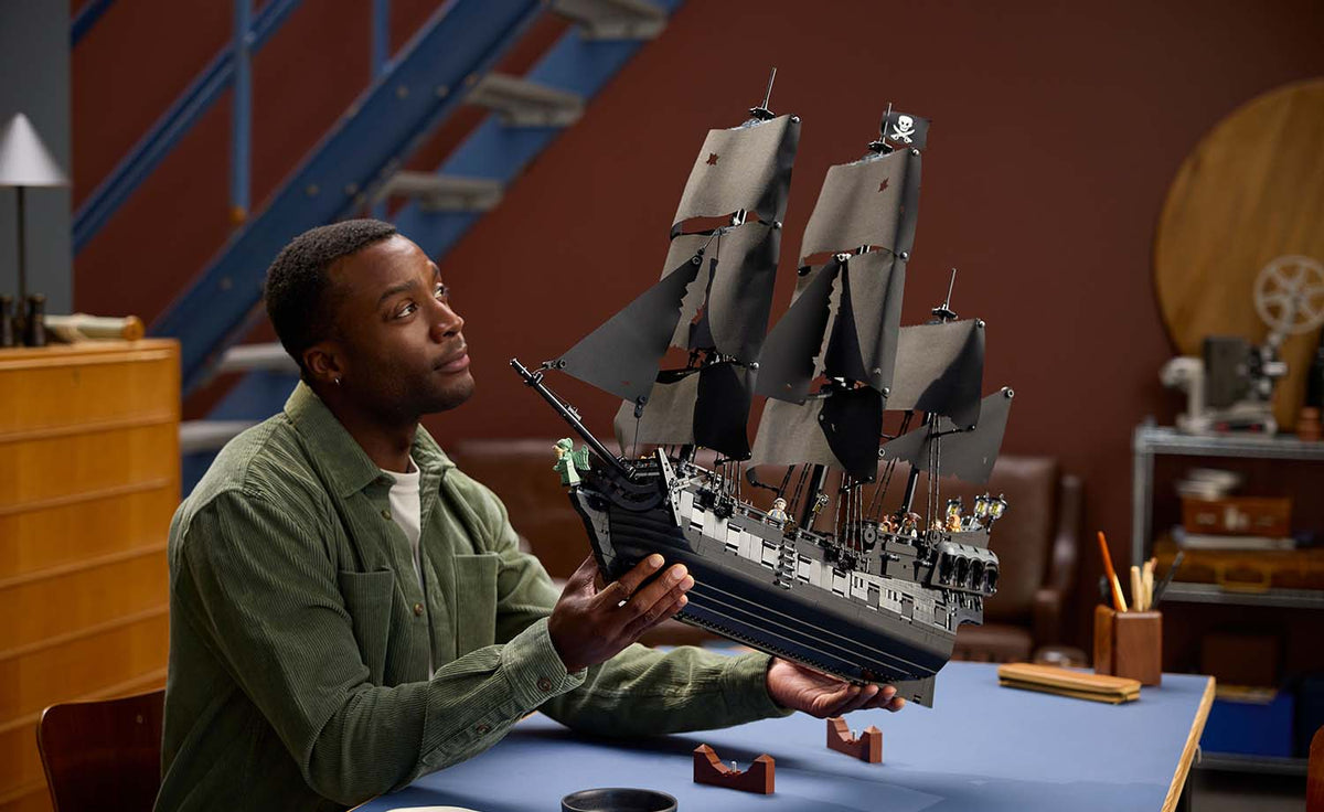 LEGO Icons Captain Jack Sparrow's Pirate Ship Building Set - 10365