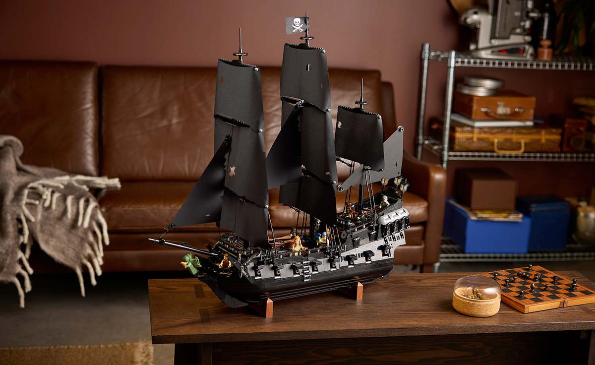 LEGO Icons Captain Jack Sparrow's Pirate Ship Building Set - 10365