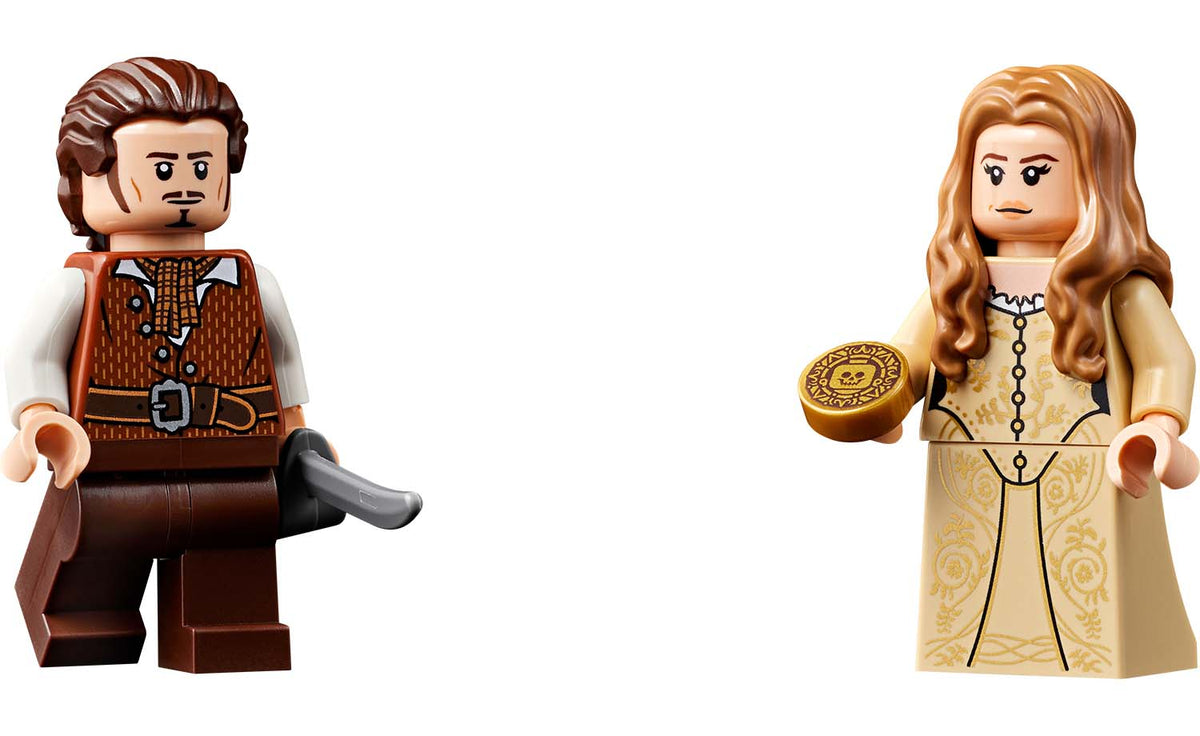 LEGO Icons Captain Jack Sparrow's Pirate Ship Building Set - 10365