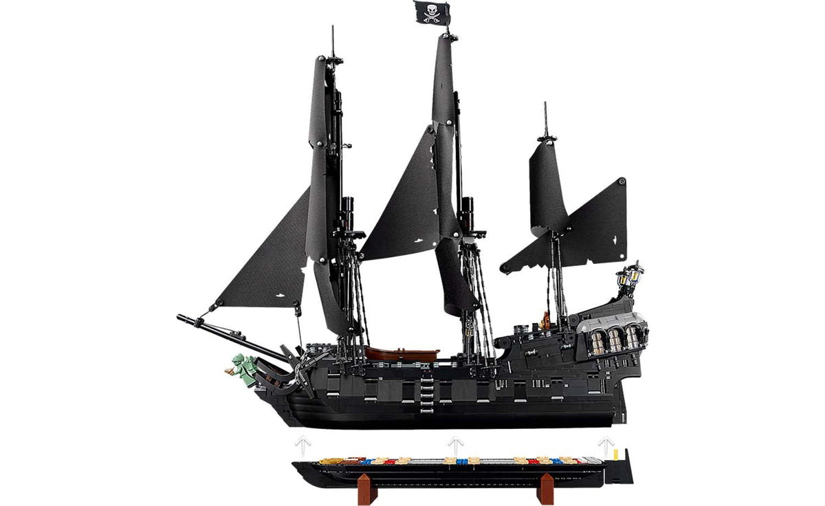 LEGO Icons Captain Jack Sparrow's Pirate Ship Building Set - 10365