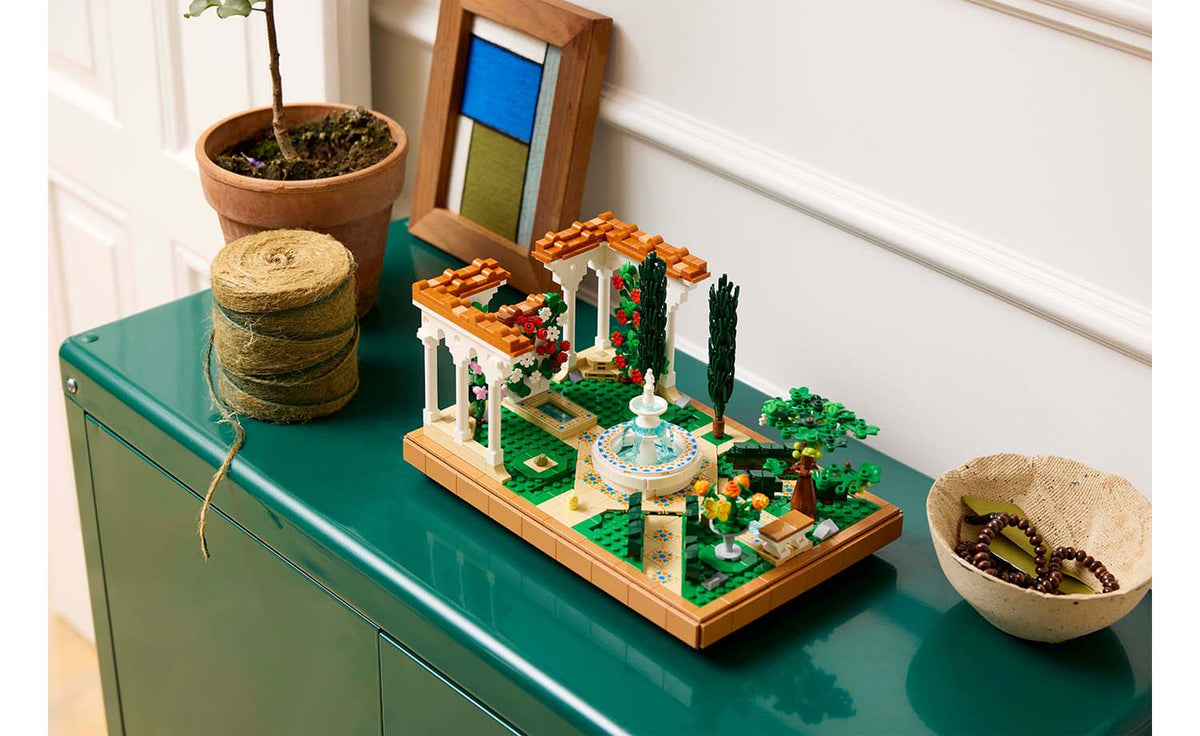 LEGO Icons Fountain Garden Building Set - 10359