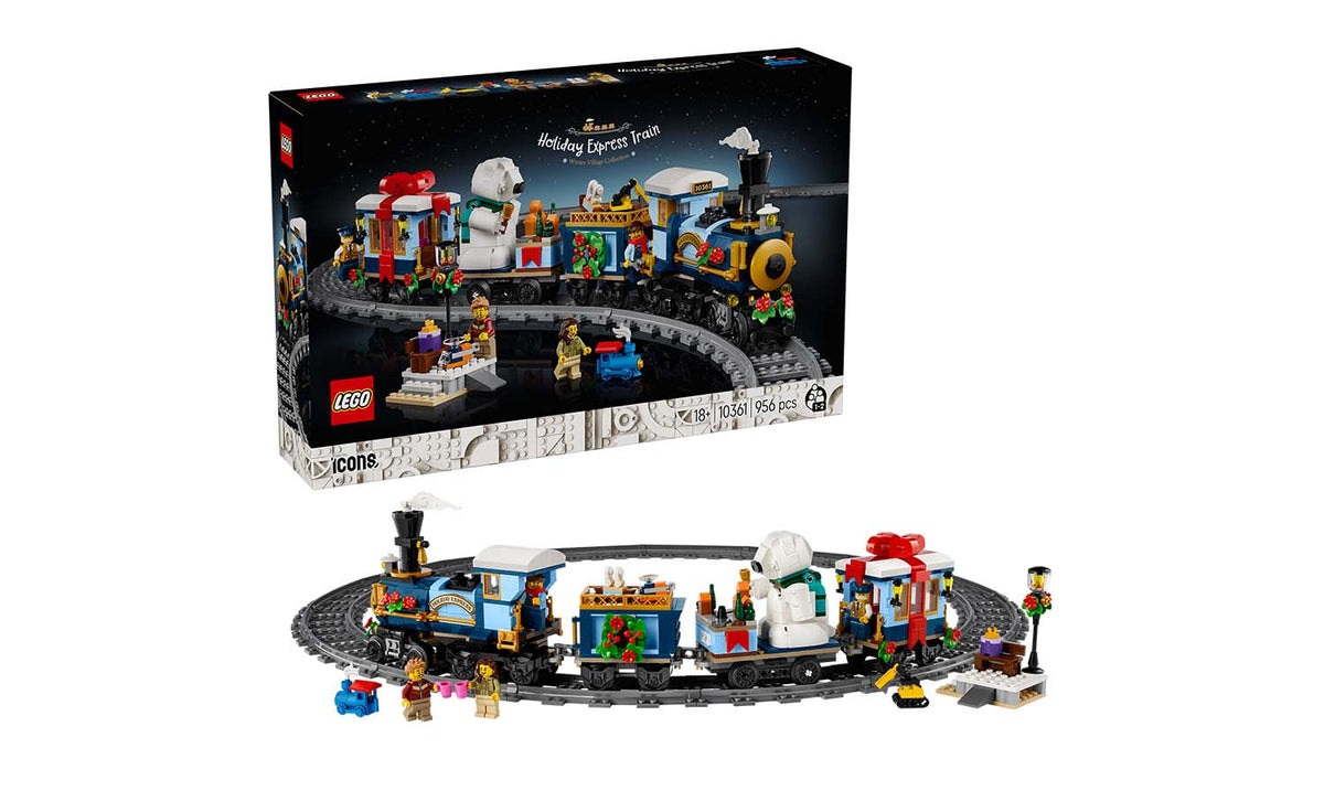 LEGO Icons Holiday Express Train Building Set - 10361