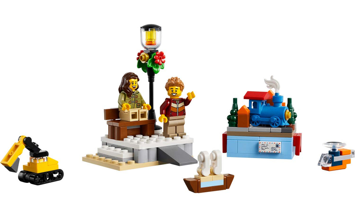 LEGO Icons Holiday Express Train Building Set - 10361