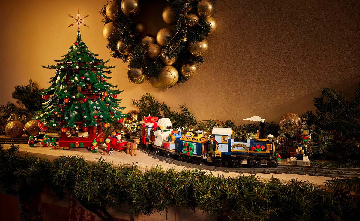 LEGO Icons Holiday Express Train Building Set - 10361