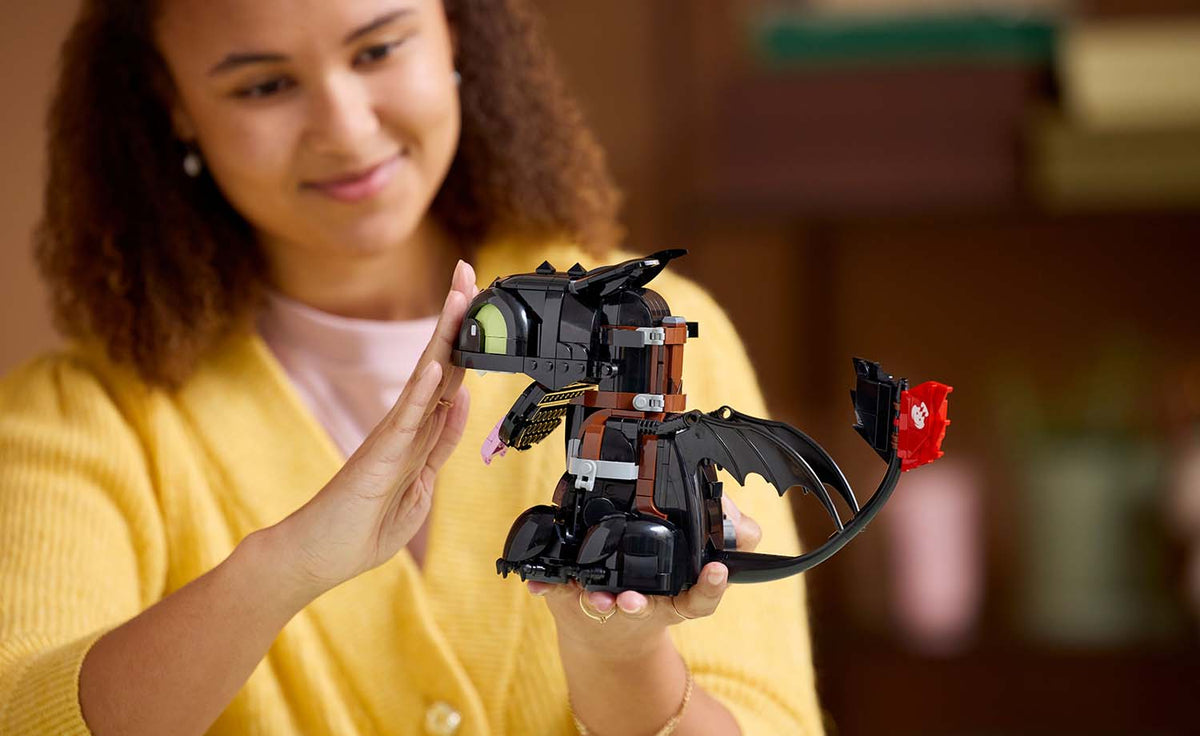 LEGO Icons How to Train Your Dragon: Toothless Building Set - 10375