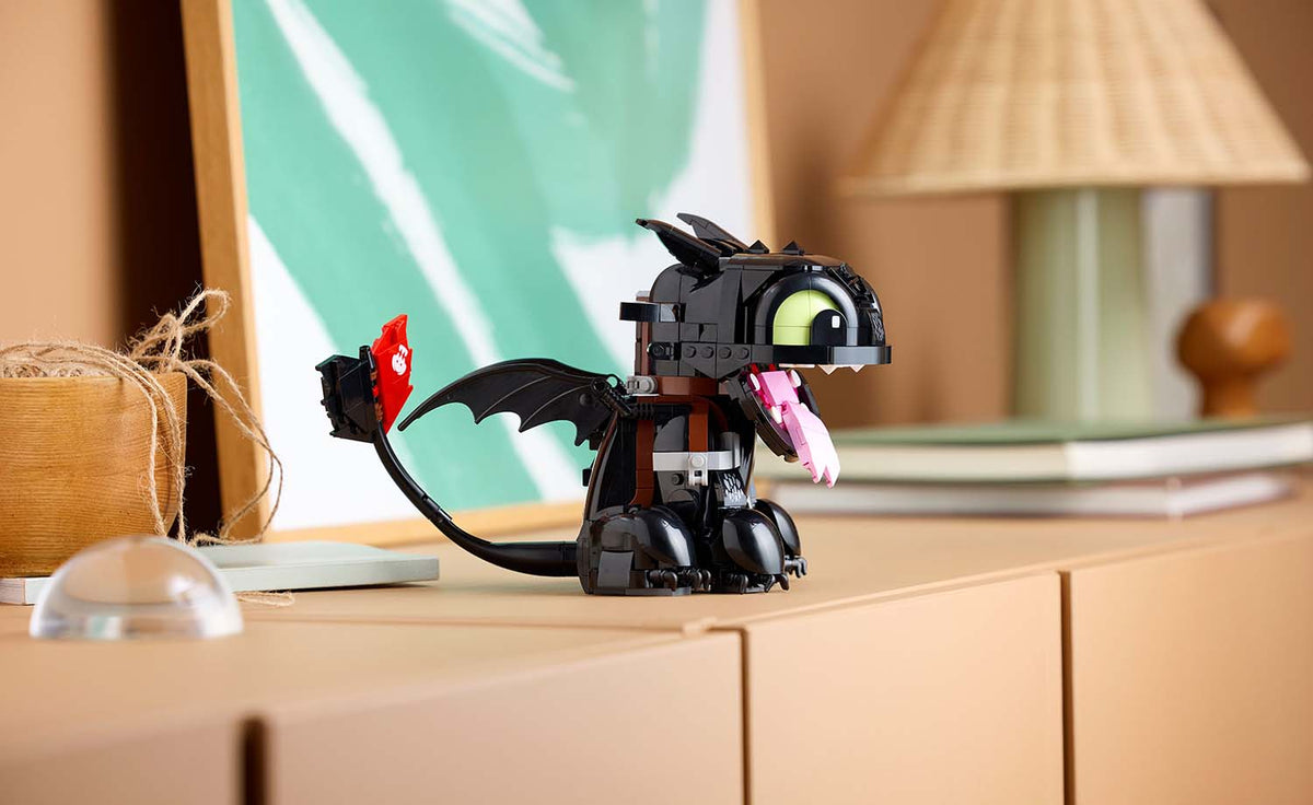 LEGO Icons How to Train Your Dragon: Toothless Building Set - 10375