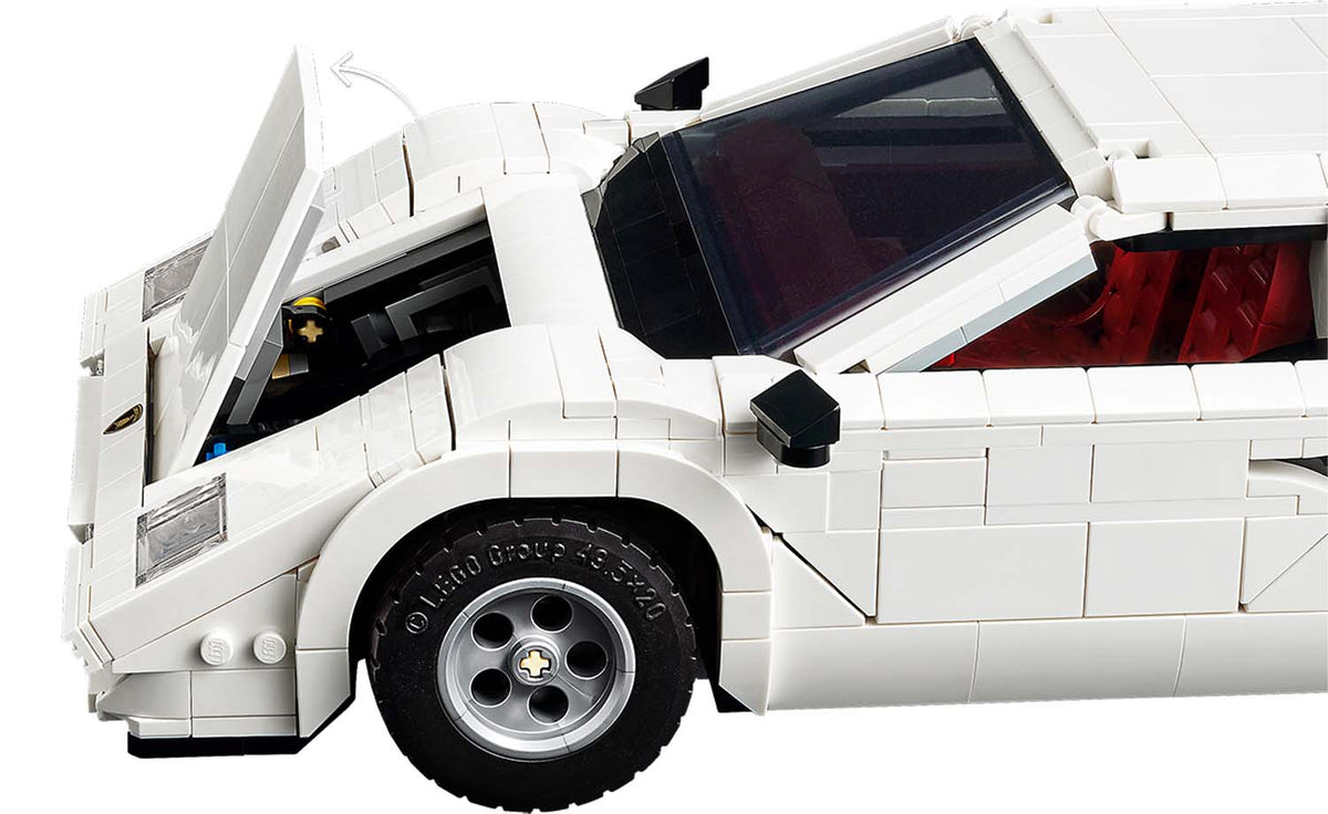 LEGO Icons Lamborghini Countach 5000 Quattrovalvole Building Set - 10337