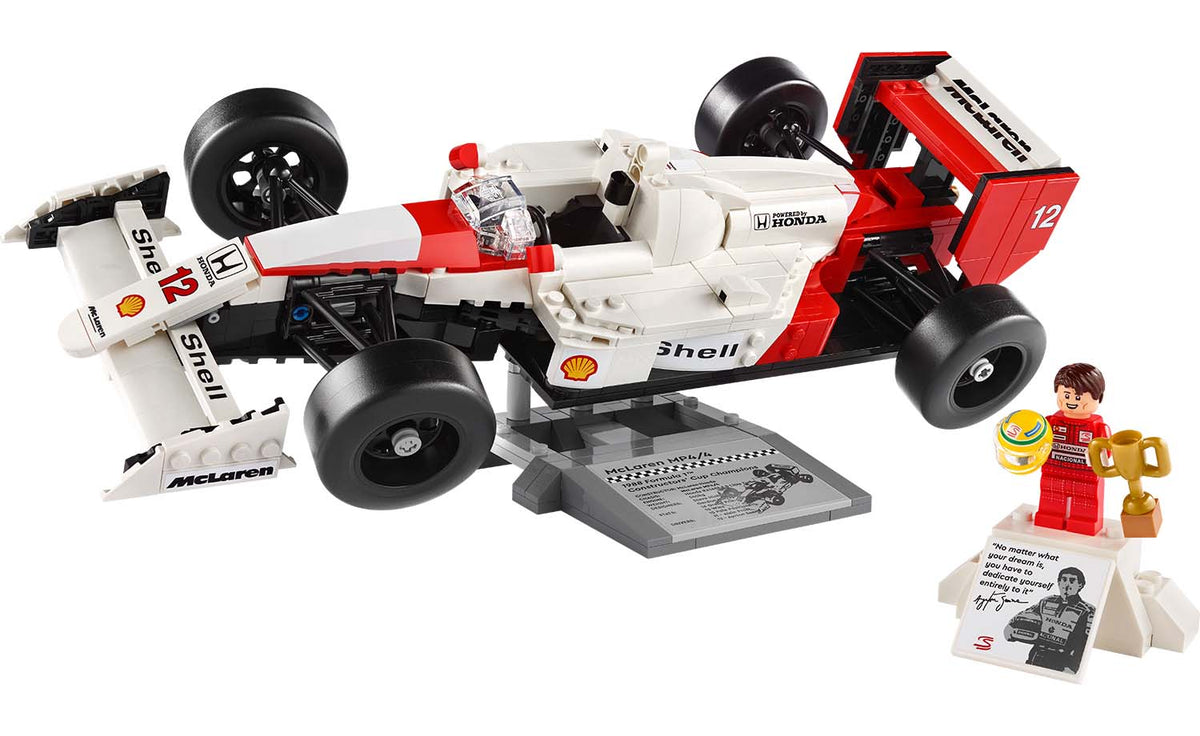 LEGO Icons McLaren MP4/4 & Ayrton Senna Building Set - 10330