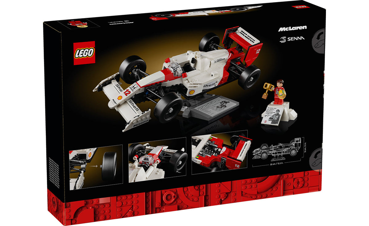 LEGO Icons McLaren MP4/4 & Ayrton Senna Building Set - 10330