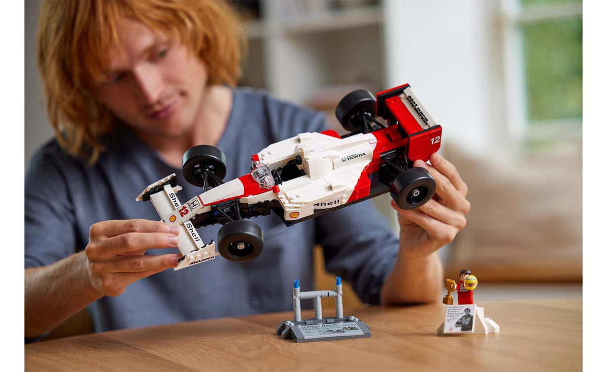 LEGO Icons McLaren MP4/4 & Ayrton Senna Building Set - 10330
