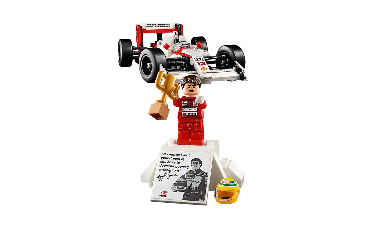 LEGO Icons McLaren MP4/4 & Ayrton Senna Building Set - 10330