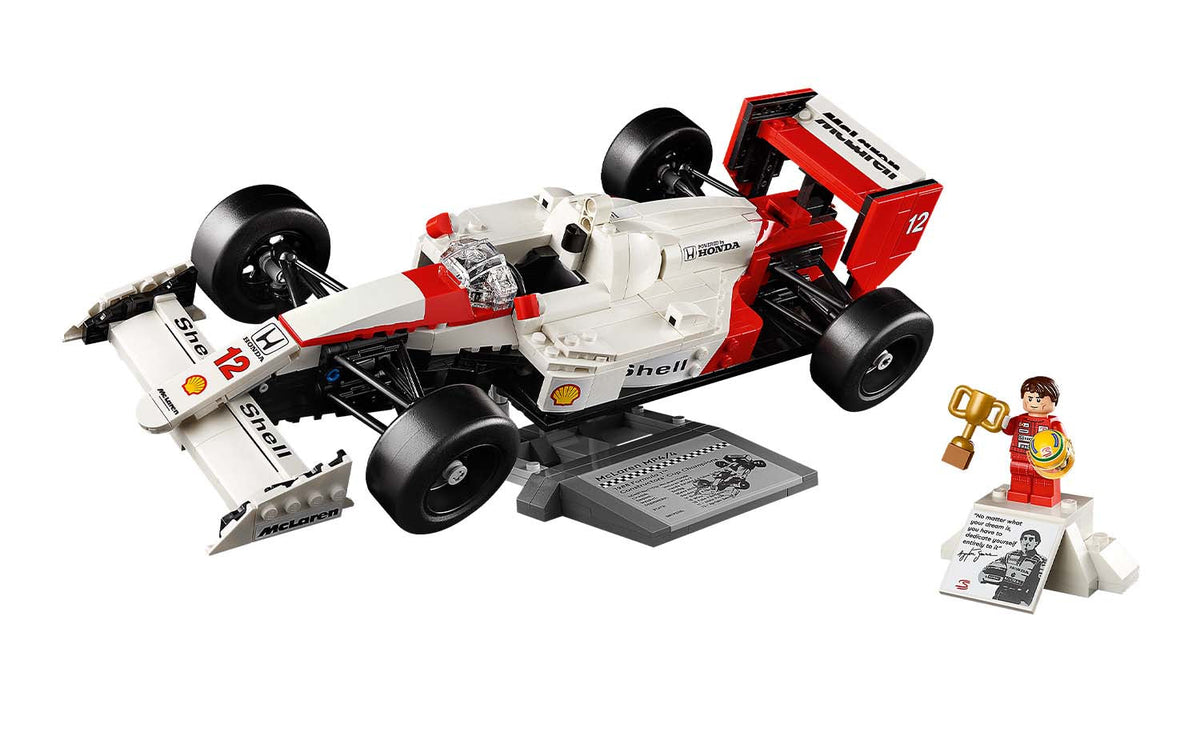 LEGO Icons McLaren MP4/4 & Ayrton Senna Building Set - 10330