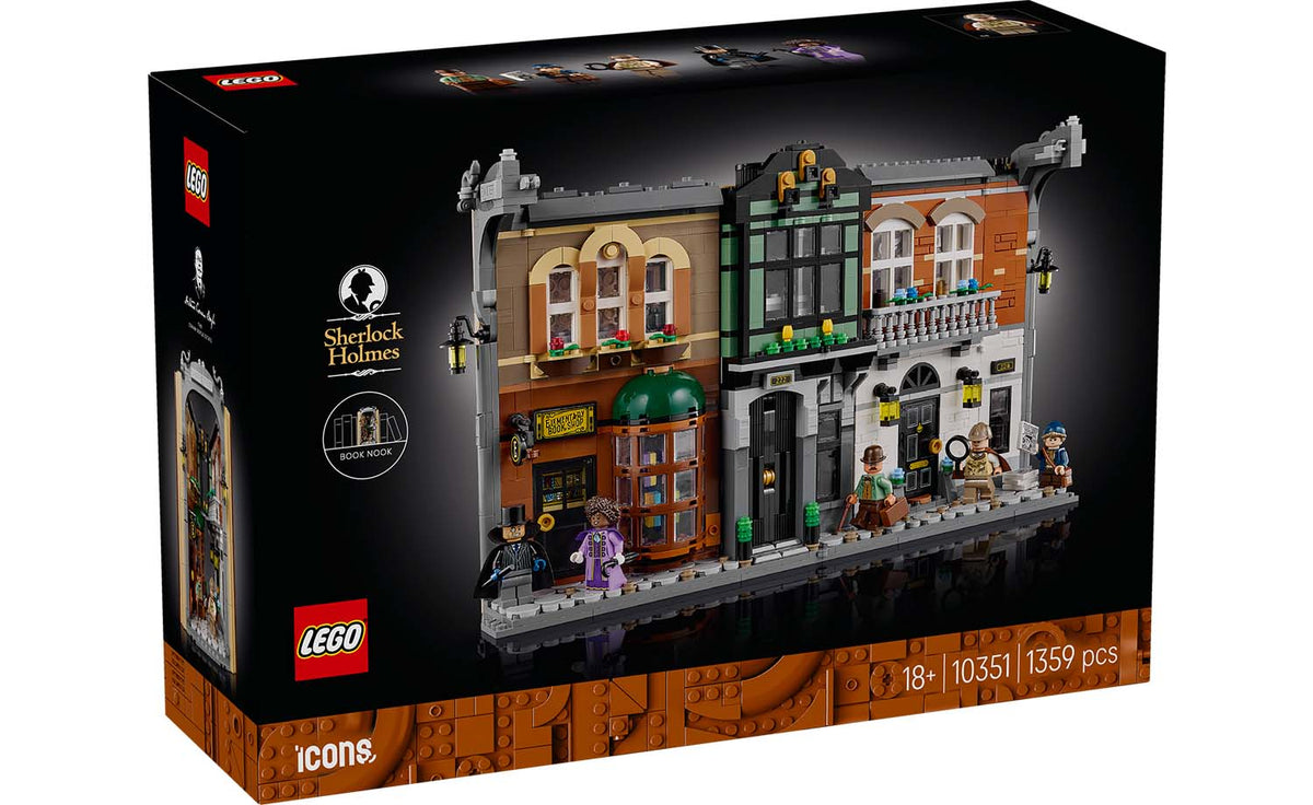 LEGO Icons Sherlock Holmes: Book Nook Display Model - Set 10351