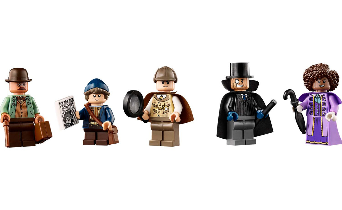 LEGO Icons Sherlock Holmes: Book Nook Display Model - Set 10351