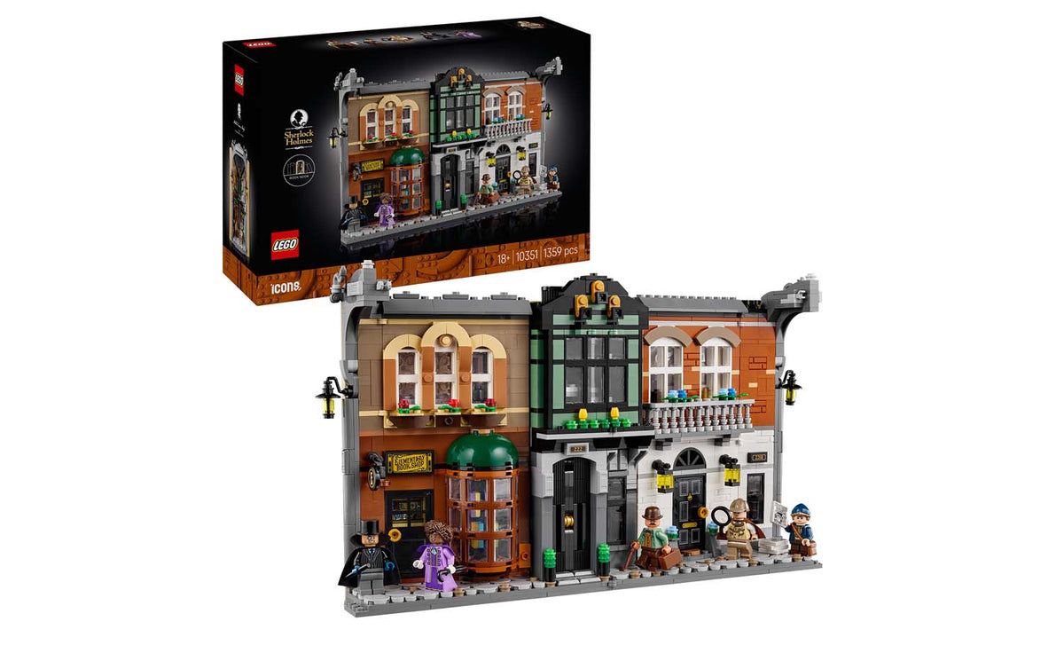 LEGO Icons Sherlock Holmes: Book Nook Display Model - Set 10351