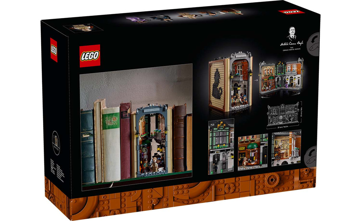 LEGO Icons Sherlock Holmes: Book Nook Display Model - Set 10351