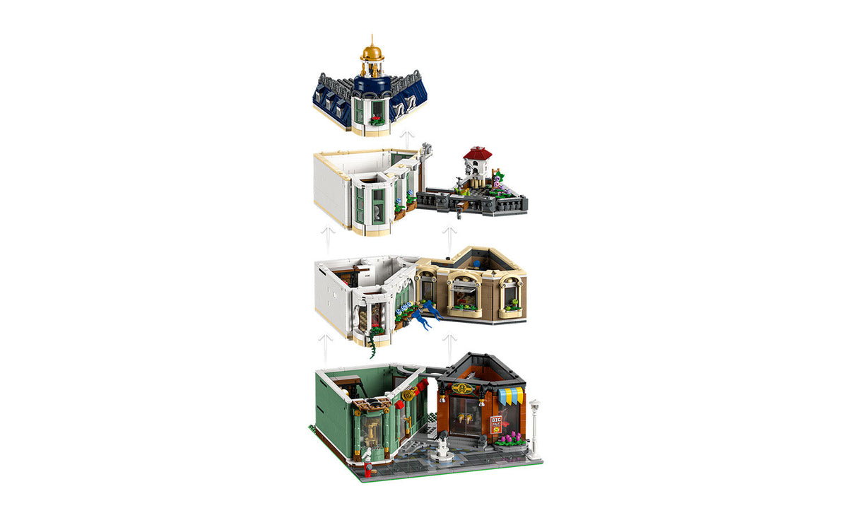 LEGO Icons Shopping Street Building Set - 11371