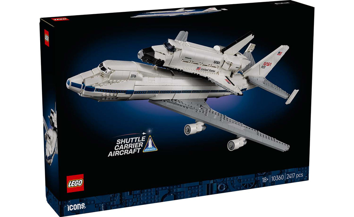 LEGO Icons Shuttle Carrier Aircraft Building Set - 10360