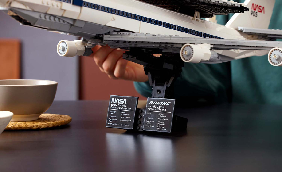 LEGO Icons Shuttle Carrier Aircraft Building Set - 10360