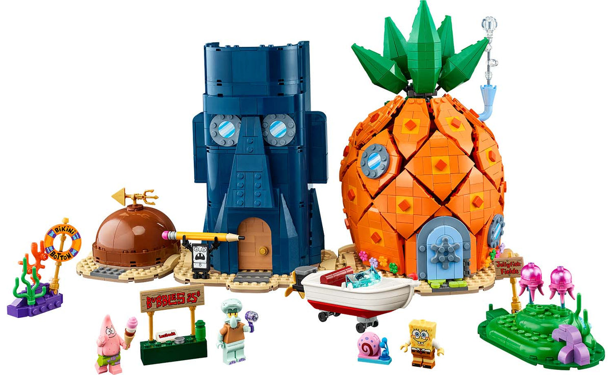 LEGO Icons SpongeBob SquarePants: Bikini Bottom Building Set - 11386