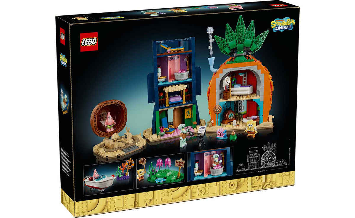 LEGO Icons SpongeBob SquarePants: Bikini Bottom Building Set - 11386