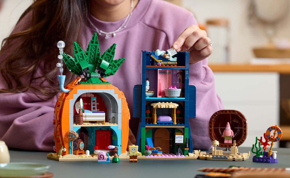 LEGO Icons SpongeBob SquarePants: Bikini Bottom Building Set - 11386