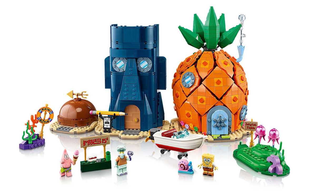 LEGO Icons SpongeBob SquarePants: Bikini Bottom Building Set - 11386