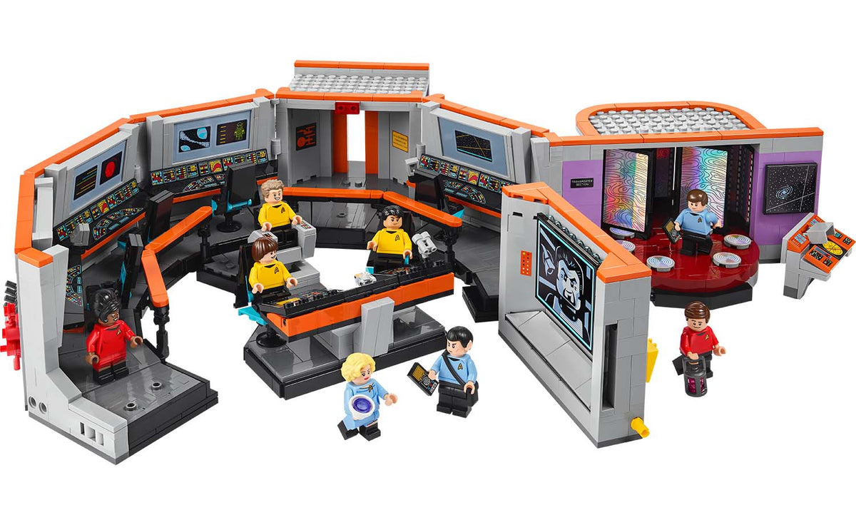 LEGO Icons Star Trek: U.S.S. Enterprise NCC-1701 Bridge Building Set - 11385