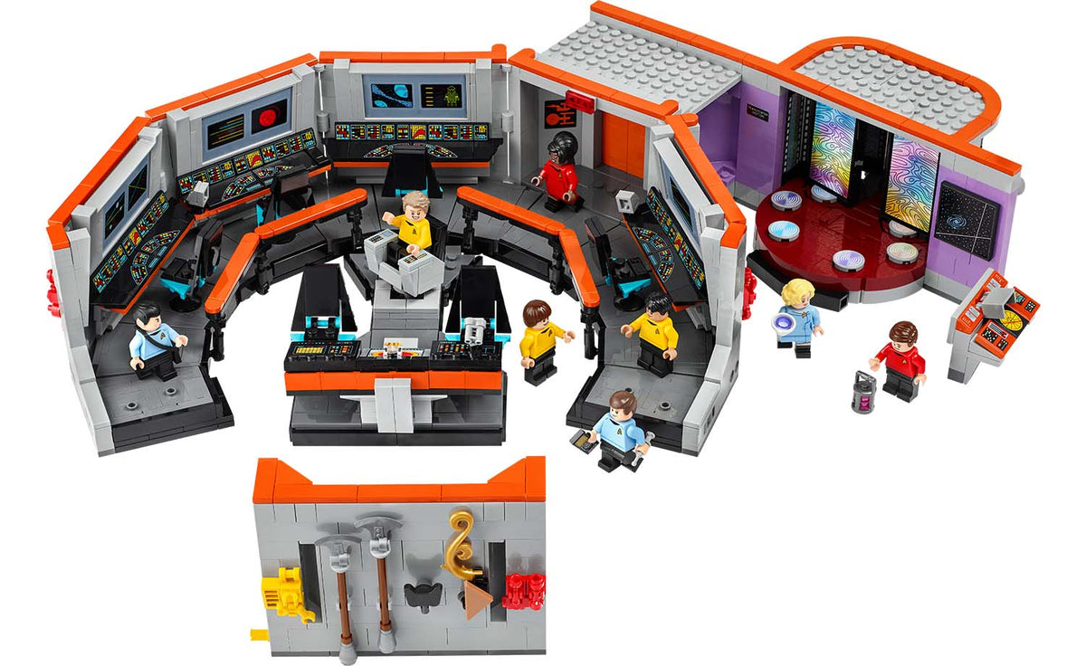 LEGO Icons Star Trek: U.S.S. Enterprise NCC-1701 Bridge Building Set - 11385