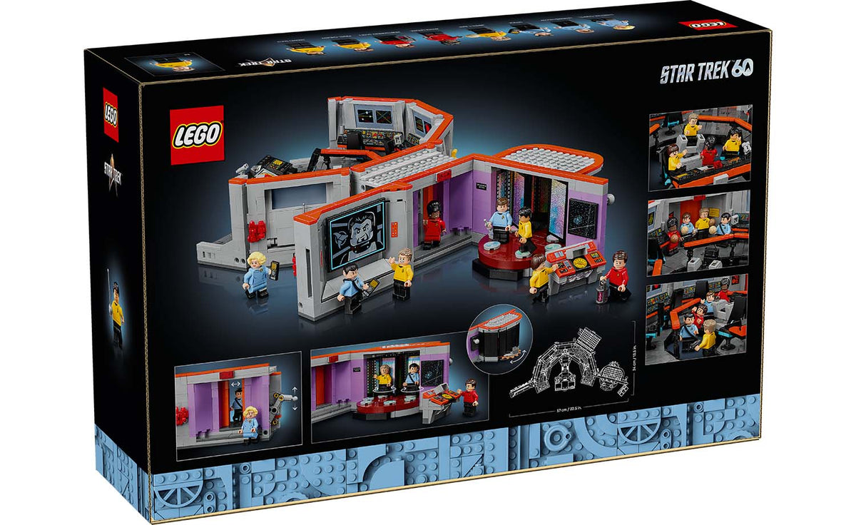 LEGO Icons Star Trek: U.S.S. Enterprise NCC-1701 Bridge Building Set - 11385