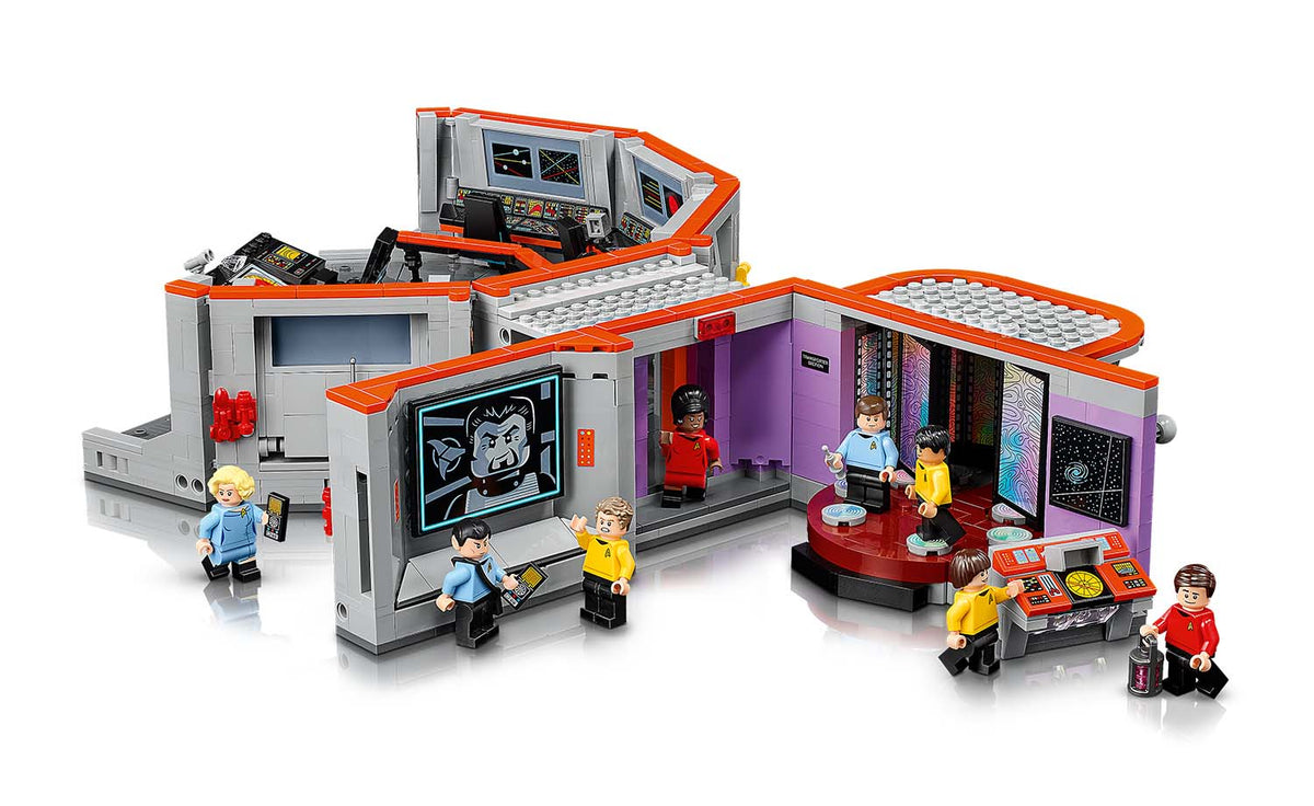 LEGO Icons Star Trek: U.S.S. Enterprise NCC-1701 Bridge Building Set - 11385