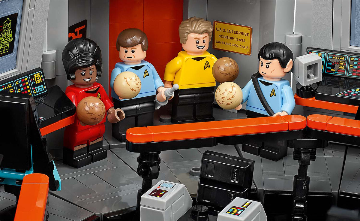 LEGO Icons Star Trek: U.S.S. Enterprise NCC-1701 Bridge Building Set - 11385