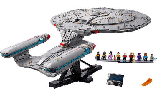 LEGO Icons Star Trek: U.S.S. Enterprise NCC-1701-D Building Set - 10356