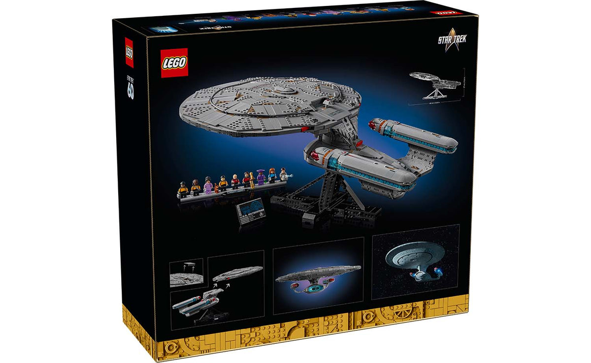 LEGO Icons Star Trek: U.S.S. Enterprise NCC-1701-D Building Set - 10356