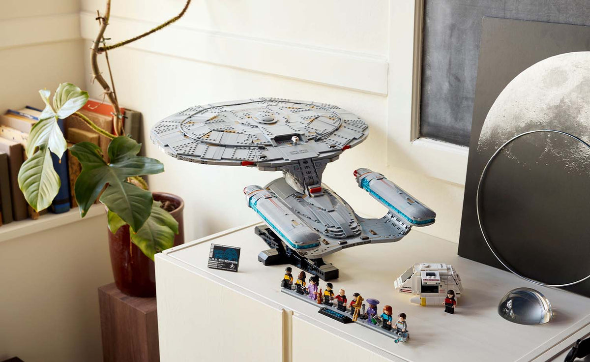 LEGO Icons Star Trek: U.S.S. Enterprise NCC-1701-D Building Set - 10356