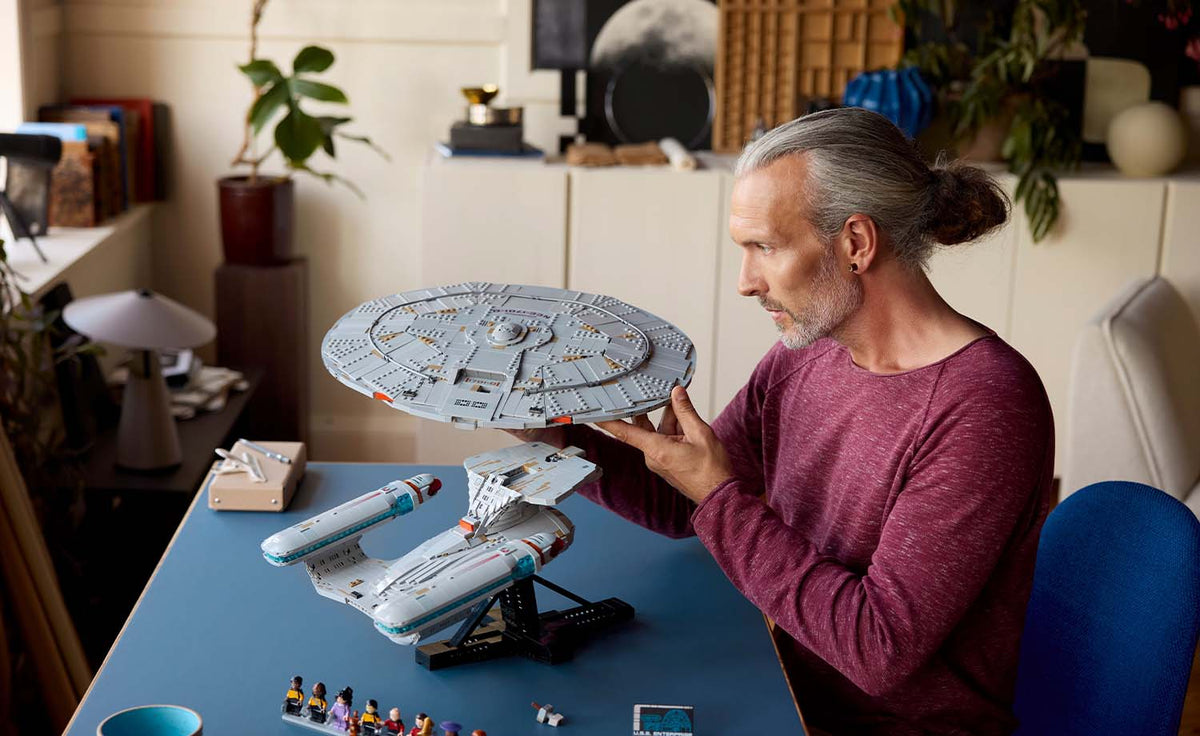 LEGO Icons Star Trek: U.S.S. Enterprise NCC-1701-D Building Set - 10356