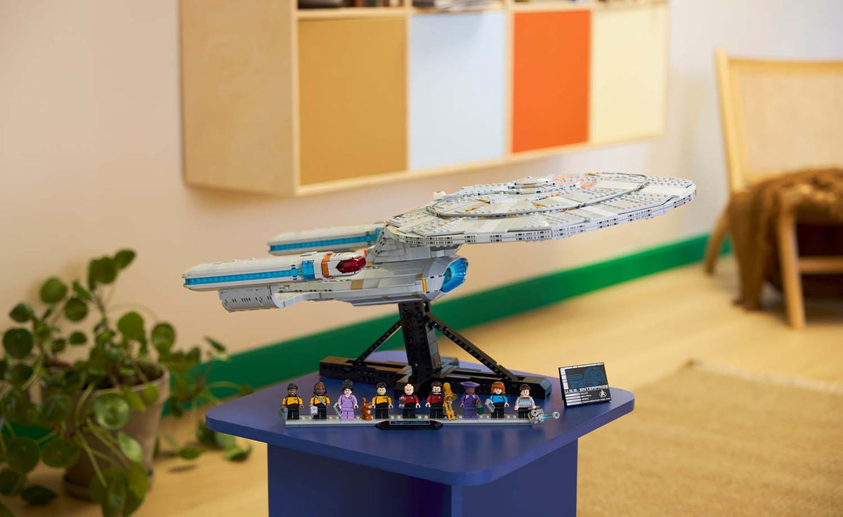 LEGO Icons Star Trek: U.S.S. Enterprise NCC-1701-D Building Set - 10356